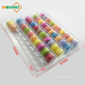 50 Macarons Blister Tray Pack Plastic Tray Packaging